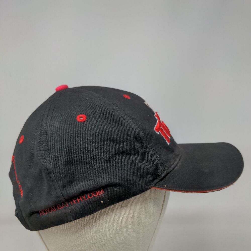 Enersys Trolling Thunder Odyssey Strapback Hat Black Osfa Embroidered 6 Panel View 4